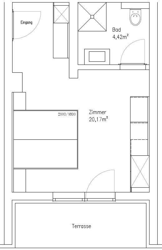 Apart Spitaler 布兰德贝格 外观 照片